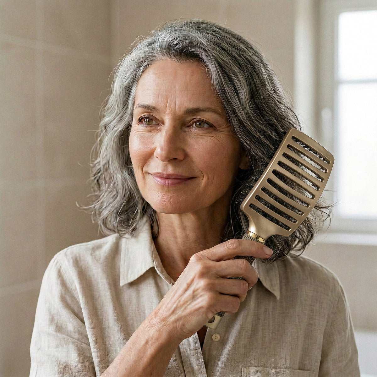 Brosse démêlante GMH — cheveux fins